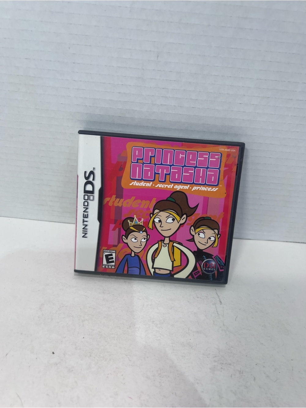 Nintendo DS Princess Natasha Game - Pink & Yellow Cover
